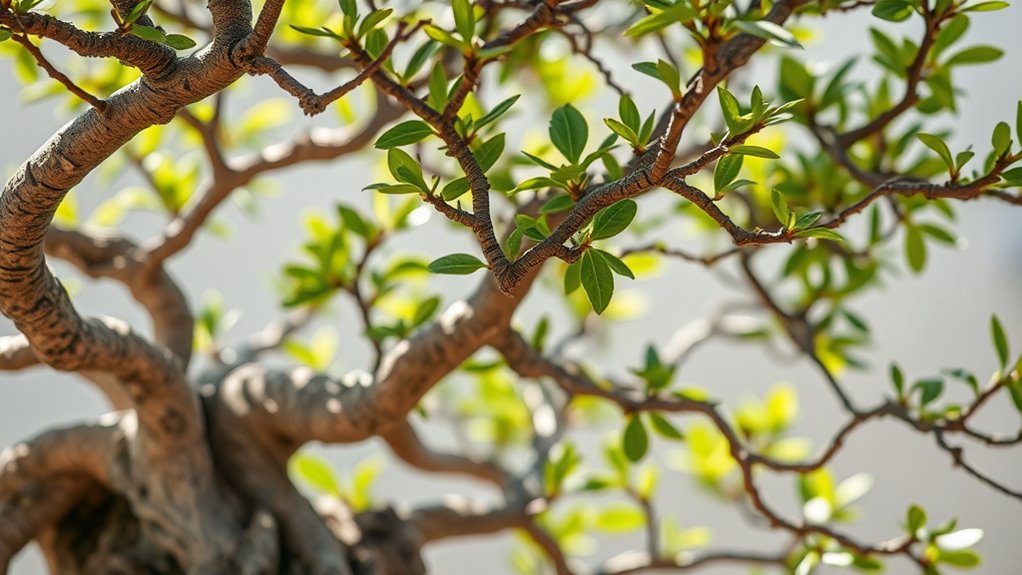 bonsai branch growth technique