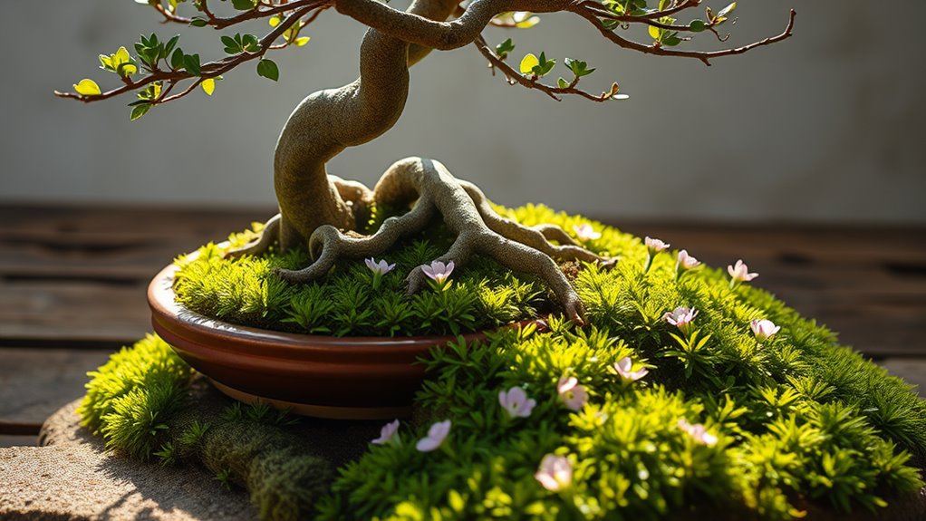 bonsai companion planting technique