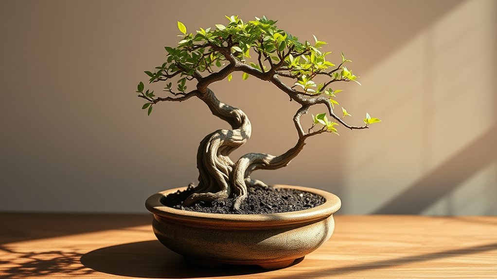 bonsai refers to miniature trees