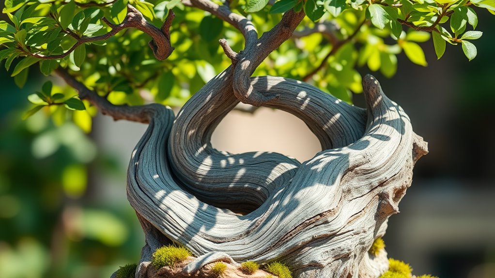 bonsai tree aged appearance