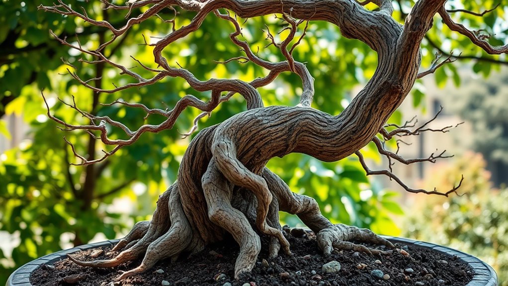 bonsai tree shaping method