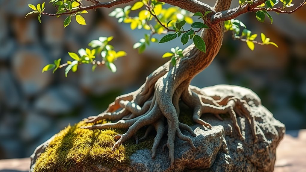 bonsai tree stabilization technique