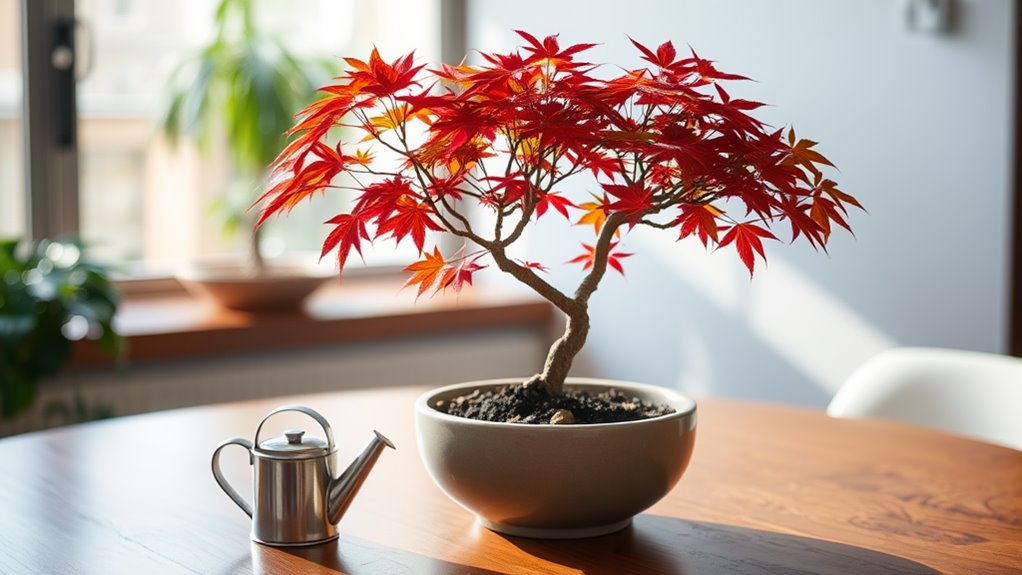 caring for indoor bonsai