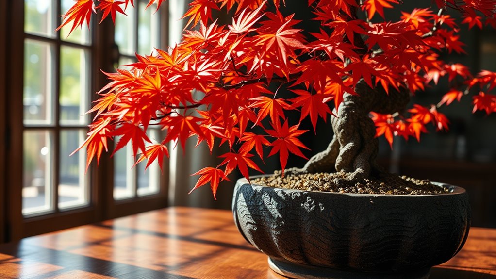 indoor japanese maple bonsai