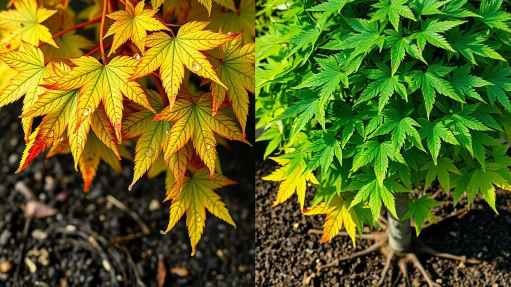 overwatered vs underwatered signs