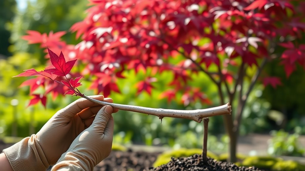 propagating japanese maple cuttings