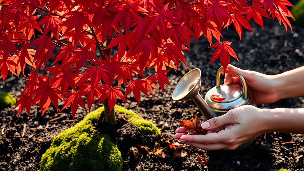 reviving a japanese maple