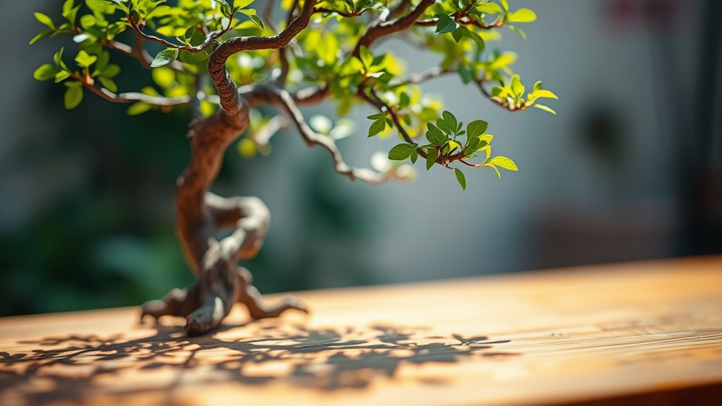 sumi technique in bonsai