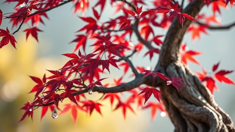 Red Japanese Maple Bonsai